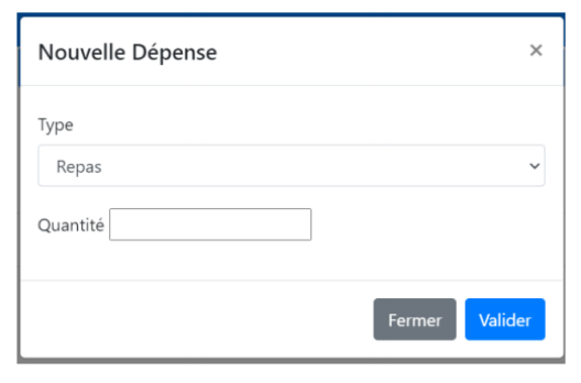 exemple depense forfaitaire